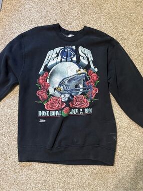 VINTAGE PENN STATE Rose Bowl Graphic Crewneck Sweatshirt